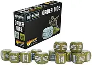 Bolt Action Olive Drab Order Dice for