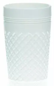 Tumbler - Addison Pattern - Milk Glass - Mosser USA