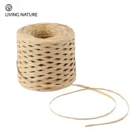 在飛比找蝦皮商城優惠-DIY拉菲紙繩 編織禮品包裝繩 花束裝飾繩 拉菲草紙繩橄欖球