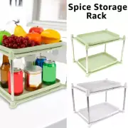 Spice Rack Organizer 2-Layer Spice Rack with 360° Rotating Base Large Capacity ༀ