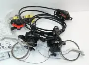 Genuine Nos Shimano XT Shifter/Brake Lever & Caliper Set, M775, 9 Speed, New