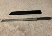 Custom Handmade Carbon Steel Full Tang Hunting Sword Fixed Blade HUNTING SWORD