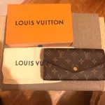 （售出） LOUIS VUITTON 路易斯威登 LV 女用長夾 二手美品 復興SOGO LV 專櫃購入 原價23400