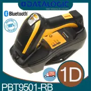 Datalogic PowerScan PBT9501-RB Yellow/Black Bluetooth 3.0 w/ Cradle Scanner IP65