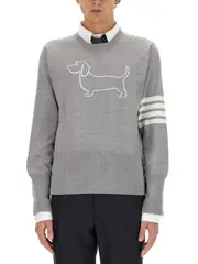 [Thom Browne] Thom Browne-Jersey "Hector"-Uomo 5