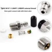 Simple to Operate Quick Connect Valve for PCP Filling with 8mm Male Thread