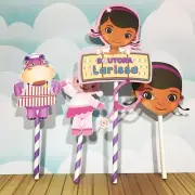 Personalized Doc McStuffins Cake Topper