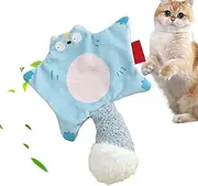 Cat, Catnip Toy, Squeaky Catnip Doll, Flying Squirrel Shape, Bite-Resistant Interactive Chewing Toys, Soft Plush Texture, Medium-Large Size, For Kitten Playtime Indoor Activity Pet