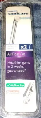 New Philips Sonicare Air Floss Pro Replacement Nozzles x 2 Only for AirFloss Pro