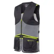 Beretta Full Mesh Vest- Ebony & Ice Grey