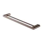 Nero Bianca Double Towel Rail 600mm Brushed Bronze NR9024DBZ