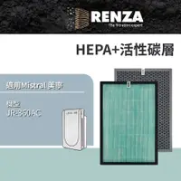在飛比找PChome24h購物優惠-RENZA 適用美寧 JR-360ACC 高效HEPA+顆粒