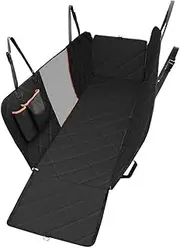 Dog Seat Cover Dog Car Seat Cover Mesh Pet Carrier Car Rear Back Seat Mat Hammock Cushion Protector Dog Hammock