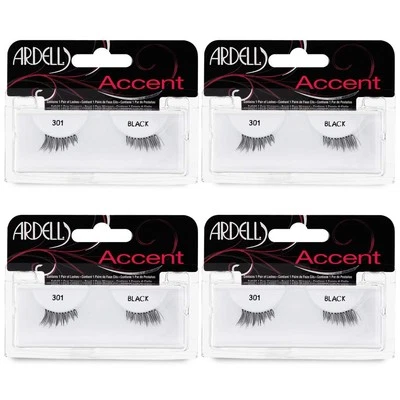 Ardell Studio Effects Demi Wispies Pack of 4 Black Dramatic False Eyelashes