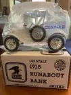 Ertl 9843UA 1:25 Diecast 1918 U.S. Mail Runabout Coin Bank - New in Box