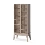 Artiss Cd Dvd Media Storage Display Shelf Folding Cabinet Bookshelf Bluray Rack