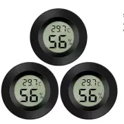 3pcs Mini LCD Digital Thermometer Humidity Tester Hygrometer for Fridge Aquarium