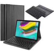Samsung Galaxy Tab S5e Bluetooth Keyboard Case, Tab SM-T720/T725 Lightweight Protective Slim Folio Leather Smart Sleep Awake Cover Case with Detachable Wireless Bluetooth Keyboard(Black)
