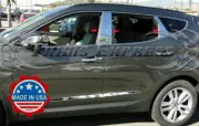 fit:2013-2018 Hyundai Santa Fe Sport Shorter 6Pc Pillar Post Trim Cover (for: Hyundai)