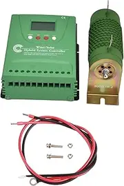Gearwell Hybrid Charge Controller, MPPT Wind Solar Regulator for 12V 24V, Wind Solar Boost Controller, MPPT Hybrid Power Regulator, Battery Charging Controller