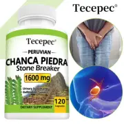 Stone Breaker Supplement Organic Chanca Piedra Capsules Kidney Stones Dissolve