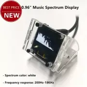 Voice-Controlled 0.96" OLED Music Spectrum Display Module Rhythm Light VU Meter