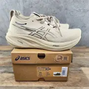 Asics Gel Nimbus 26 Size 10 Mens Feather Grey Black Casual Running Shoes