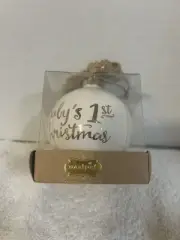 Mud Pie Baby’s First Christmas Ornament