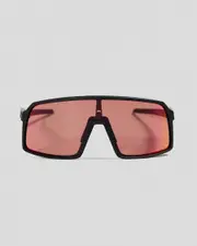 [Oakley] Oakley Men's Sutro Prizm Sunglasses in Mt Black W/Prizm Trail Torch One Size Mt Black W/Prizm Trail Torch