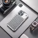 適用於 Iphone 12 13 14 15 Pro Max 15 Plus 香水散熱豪華金屬手機殼的可拆卸鋁製散熱手機