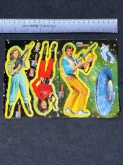 Ultra RARE 1983 Stickers Sheet V The Visitors Series Unseen cards Alien Show H