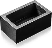 2 Kg Graphite Ingot Mold Crucible Casting Mould Silver Gold Ingot Mould for Gold Silver Metal Aluminum Copper Melting Casting Refining, 85 x 45 x 30 mm (1 Piece)