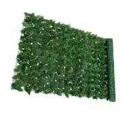 Simulation Fence Network Artificial Wall Greenery Hedges Decorative Faux Leaves