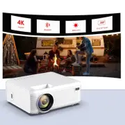 Mini 1080P Projector with Bluetooth, Connect phone projector , 200 inch large...