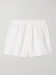 [CDLP] CDLP - Tencel™️ Lyocell Pajama Shorts - White - EU 42 EU 42 White