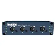 Broadcast Tools Mix-4 Stereo Audio Mixer w/ Microphone Pre-Amp