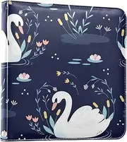 White Swan Photo Album Binder Picture Book For Photos Self Adhesive Pages Scrap Book Photo Albums Family Photo Album 4x6, 5x7, 6x8 Photos