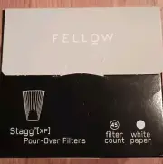 Fellow Stagg [XF] Pour Over Coffee Paper Filters - Designed for the Stagg [XF]
