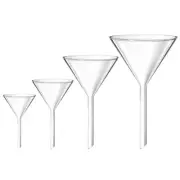 4 Pcs Chemistry Lab Equipment Glassware Laboratory Apparatus