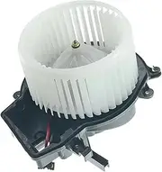 1 PCS HVAC Blower Heater Motor with Fan Cage Metal+ABS Automotive Supplies Compatible for Benz W203 S203 W463 2038202514, 9159591
