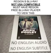 NEW NO ENGLISH Adieu Poulet 1975 Blu-ray REGION B Lino Ventura VERY RARE OOP