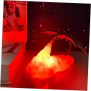 Lamp Light, 3D Printed Night Light LED Moon Light Gift for Boys and Fire Dragon