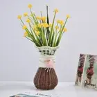 Artificial Fake Flowers Bundle Outdoor Greenery Shrubs Plants Indoor Outside
