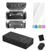 TPU Case+Protective Cover+Tempered Film+Button Caps For ASUS ROG Ally X Console