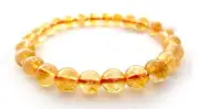 Citrine Stretch Bracelet | Scorpio & Sagittarius Sun Sign | Solar Plexus Chakra