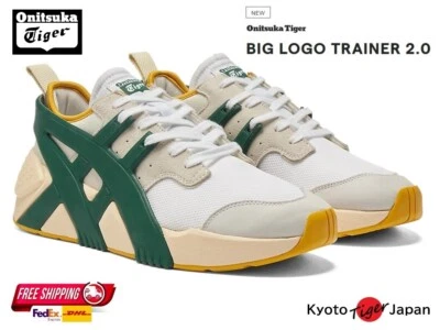 Onitsuka Tiger BIG LOGO TRAINER 2.0 (GREEN) 1183A795.102 [Unisex] Casual NEW