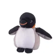 Pocketkins Eco Emperor Penguin Bird soft plush stuffed toy 5"/13cm Wild Republic