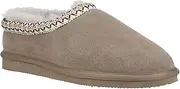 [Cotswold] Womens/Ladies Foxmoor Suede Slippers (UK Size: 4 UK) (Taupe)