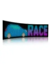 [Lightsup Online] Programmable LED Matrix Panel Flexible Screen IP65 with APP Control 192*898mm in Multi