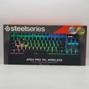 New Steelseries Apex Pro TKL Wireless Black 64865 For PC